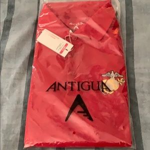 Antigua Ted golf polo. Marines logo. Brand new